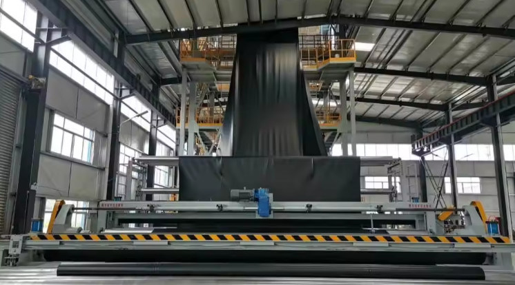 Shandong Yibo Yangguang Engineering Materials Co., Ltd. 제조업체의 생산 라인